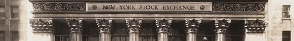 New York Stock Exchange, photograph, ca. 1925