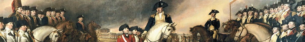 John Trumbull, Surrender of Lord Cornwallis, oil on canvas, 1820